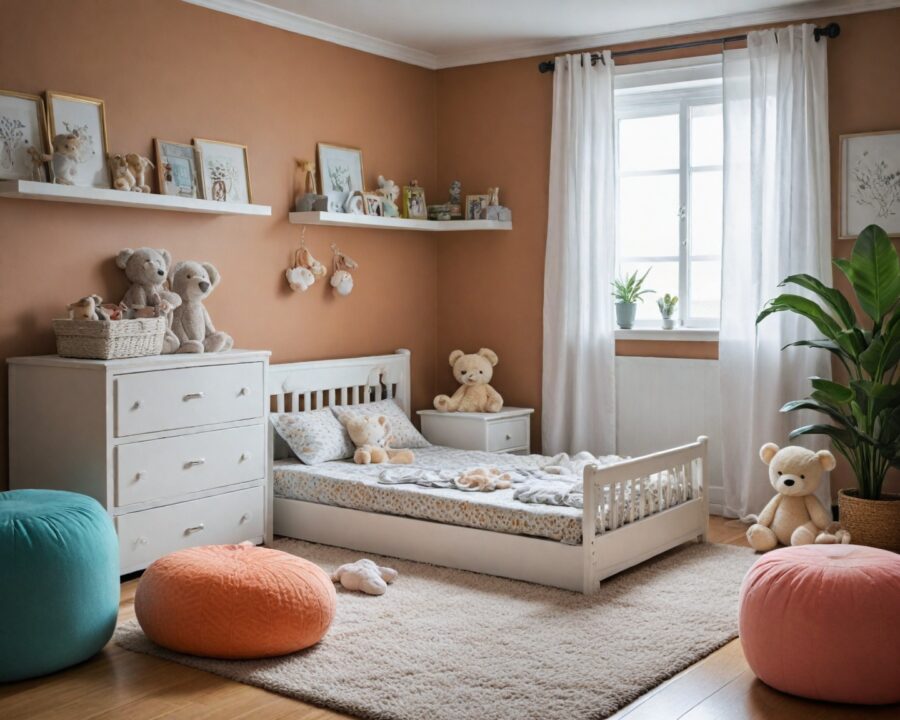 Como montar um quarto de bebê montessoriano seguro e funcional