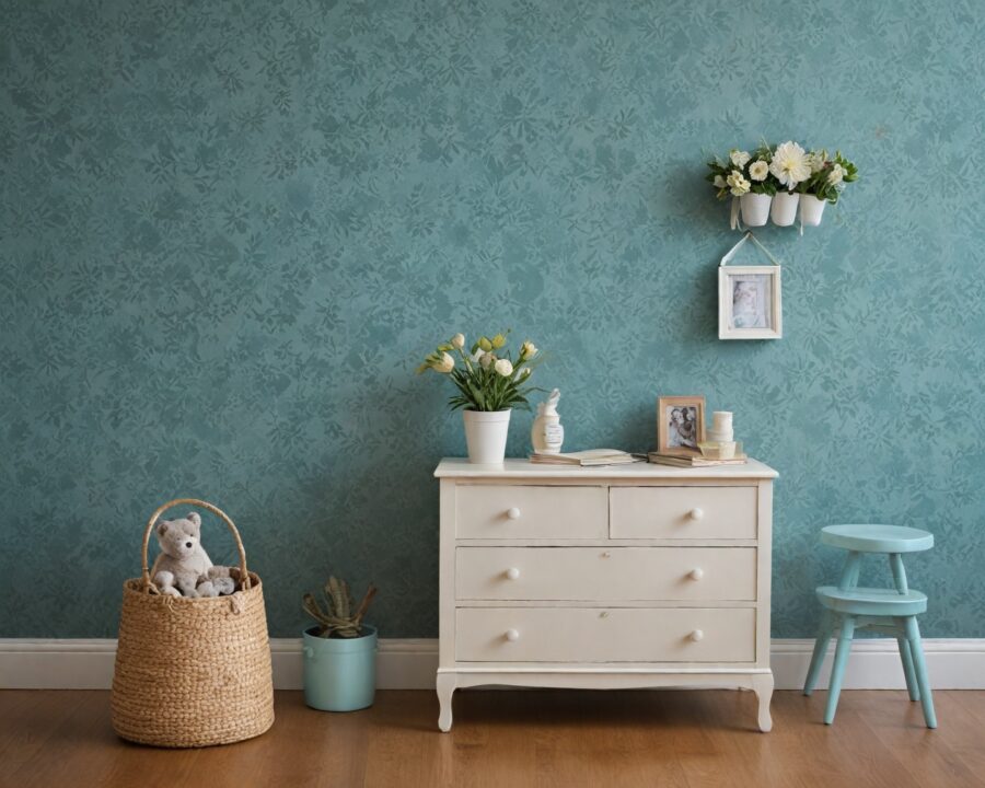 Papel de parede ou pintura? Como escolher para o quarto do bebê