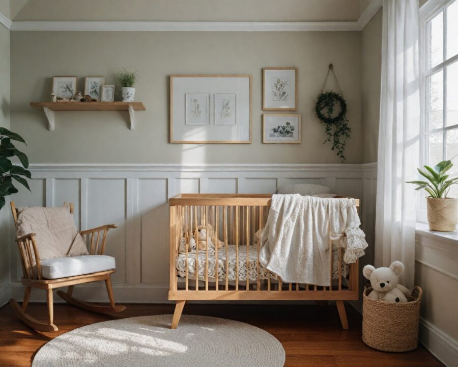 Dicas de decoração minimalista para quarto de bebê pequeno