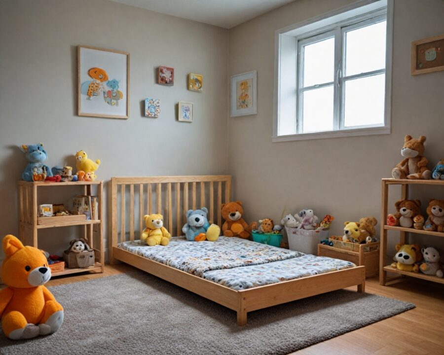 Como montar um quarto de bebê montessoriano seguro e funcional