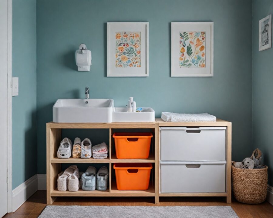 Como organizar o trocador no quarto do bebê com praticidade