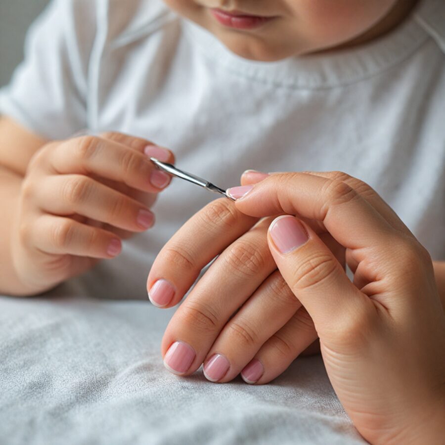 Como cortar a unha do bebê corretamente: um guia prático para pais de primeira viagem