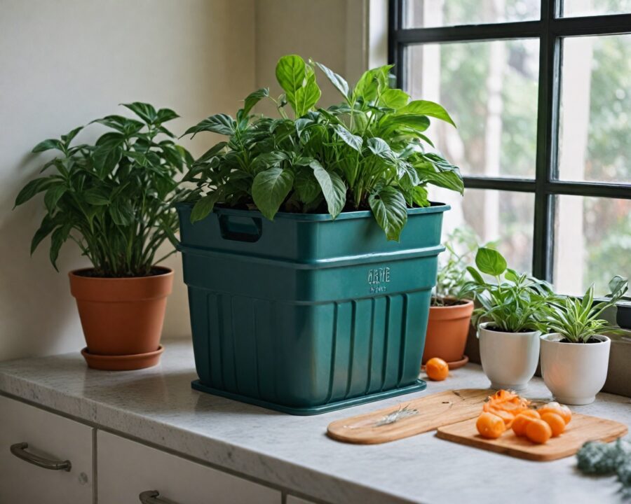 Como montar um sistema de compostagem em apartamentos pequenos