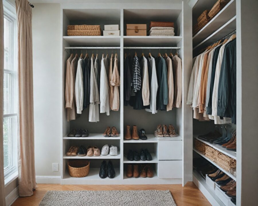 Como manter um guarda-roupa funcional e estiloso