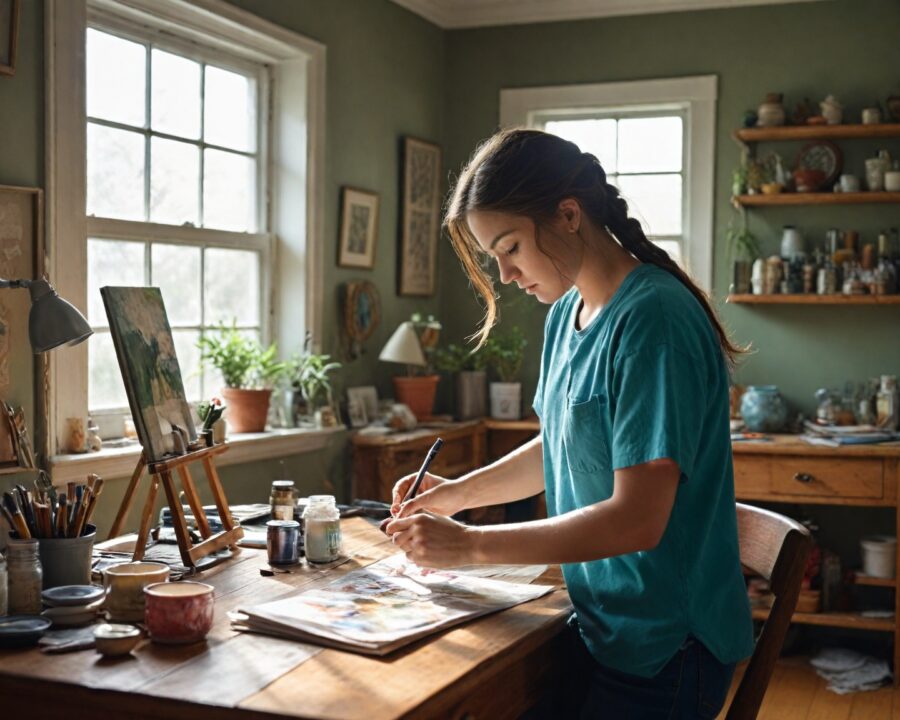 O papel dos hobbies criativos no lifestyle moderno