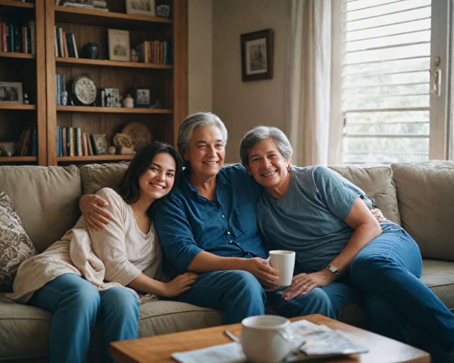 Como o toque físico familiar melhora o bem-estar emocional