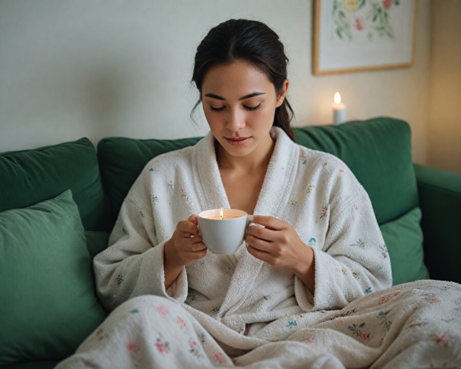 Como criar um ritual de autocuidado noturno para relaxar