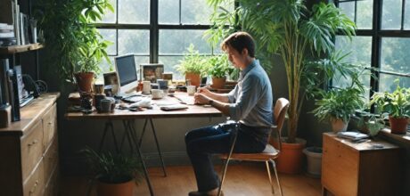 Como criar um ambiente de trabalho saudável em casa