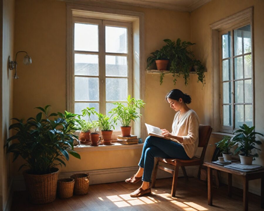 Como a leitura diária melhora a saúde mental a longo prazo