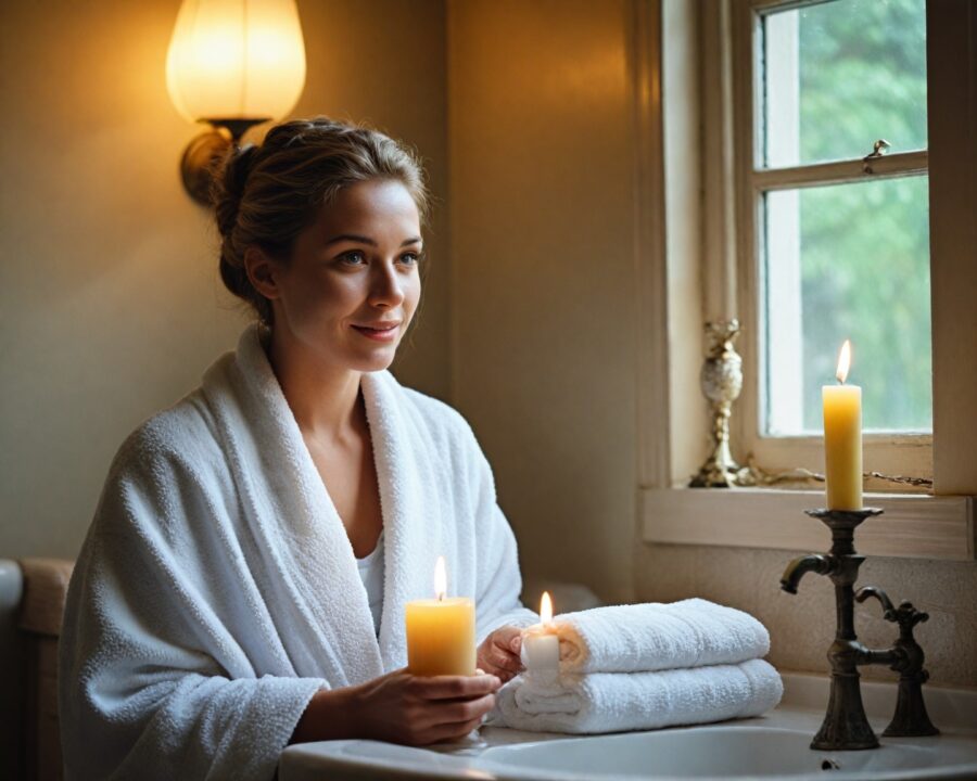 Como criar um mini spa em casa com itens simples