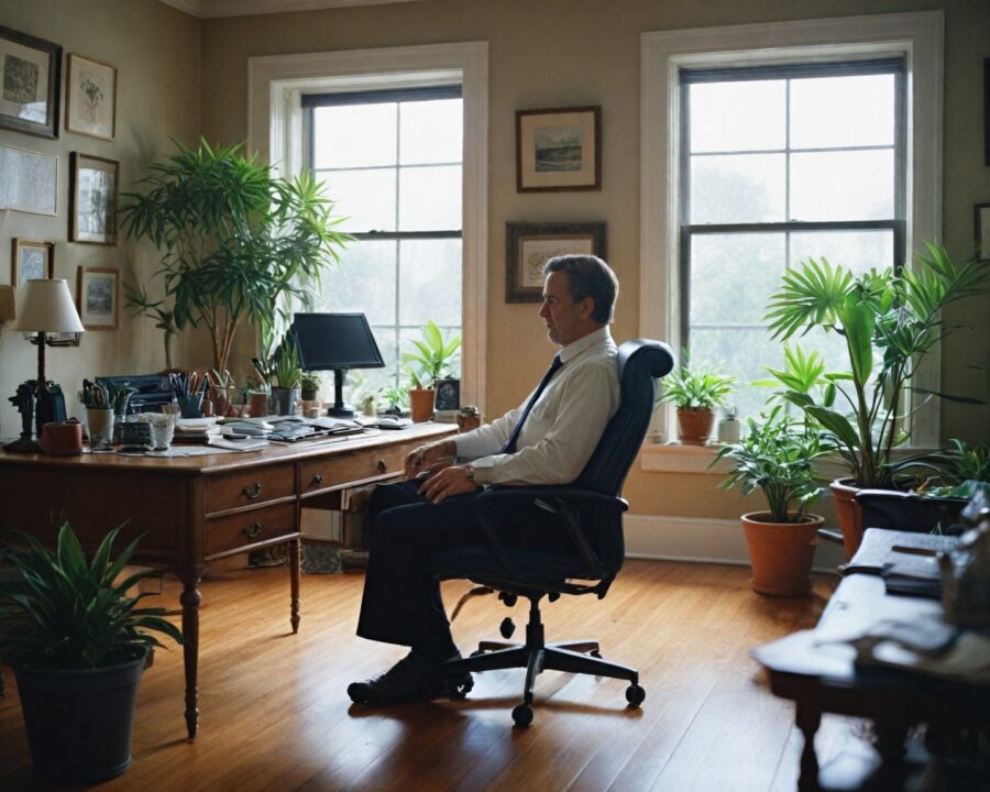 Como manter uma postura saudável durante o home office: guia completo