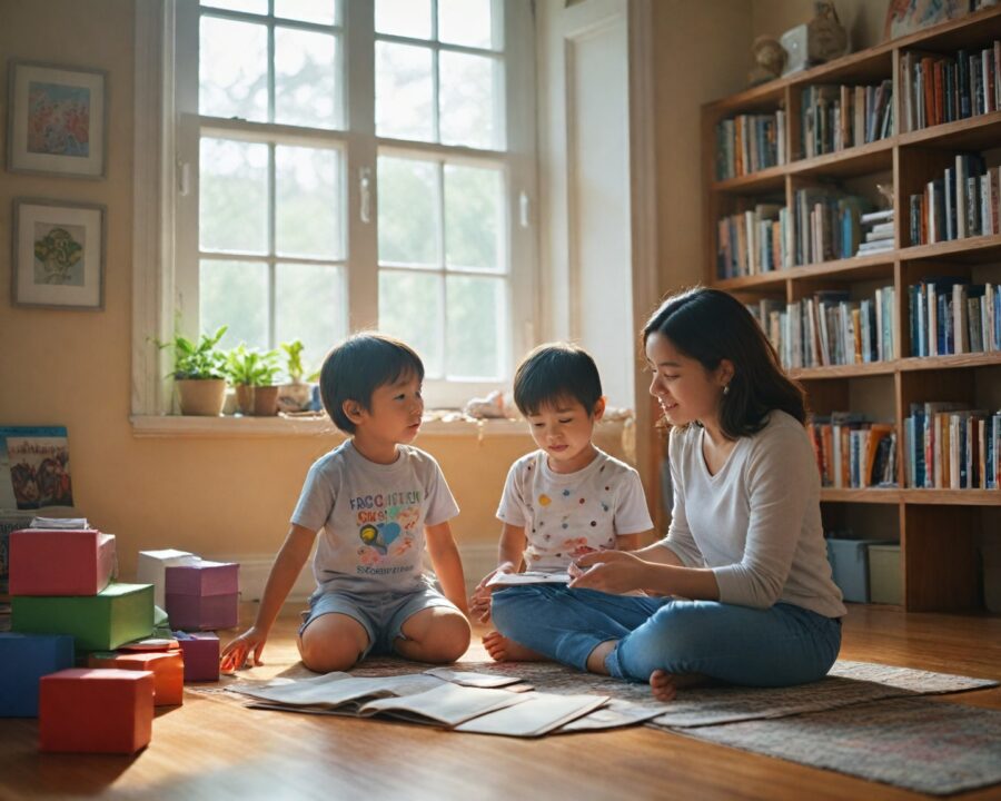 Como criar filhos emocionalmente inteligentes em casa