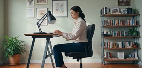 Dicas práticas para manter uma boa postura no home office