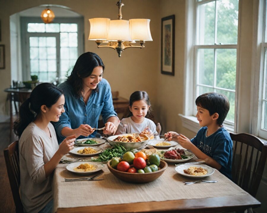 A importância das refeições em família no desenvolvimento infantil