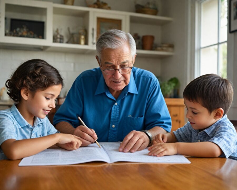 Como envolver os avós na educação dos netos de forma respeitosa