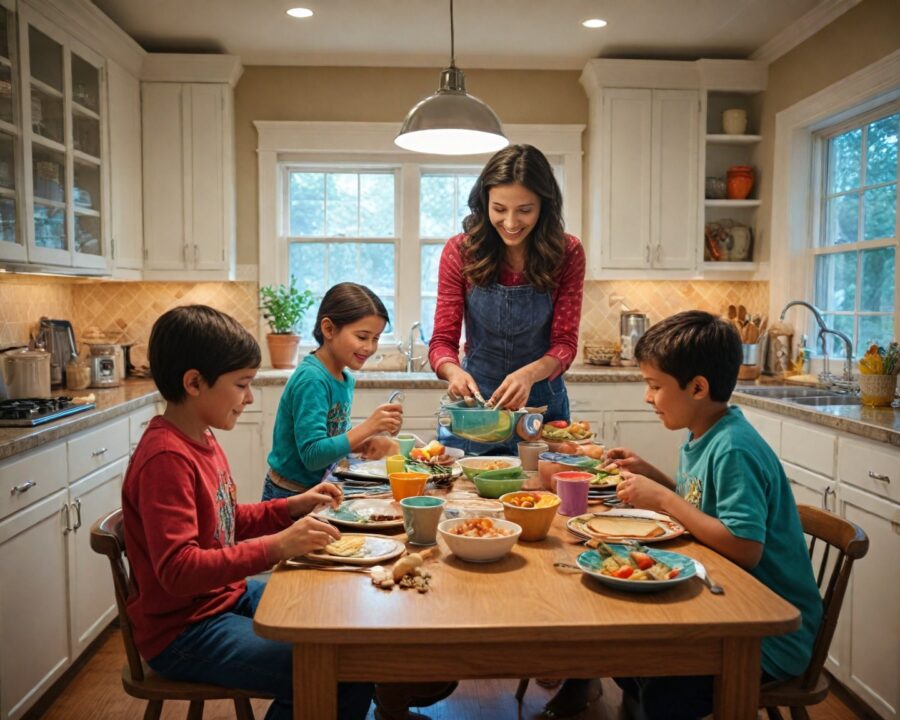 Como envolver os filhos nas tarefas domésticas de forma divertida