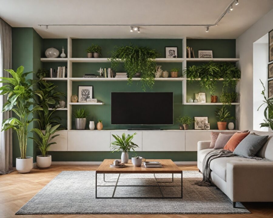 Soluções criativas de armazenamento invisível para apartamentos