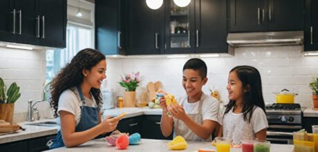 Como envolver os filhos nas tarefas domésticas de forma divertida