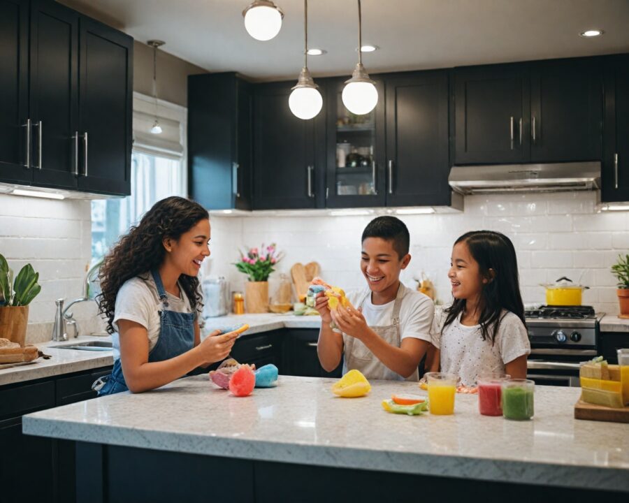 Como envolver os filhos nas tarefas domésticas de forma divertida
