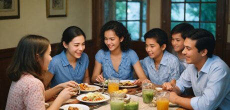 A importância das refeições em família no desenvolvimento infantil