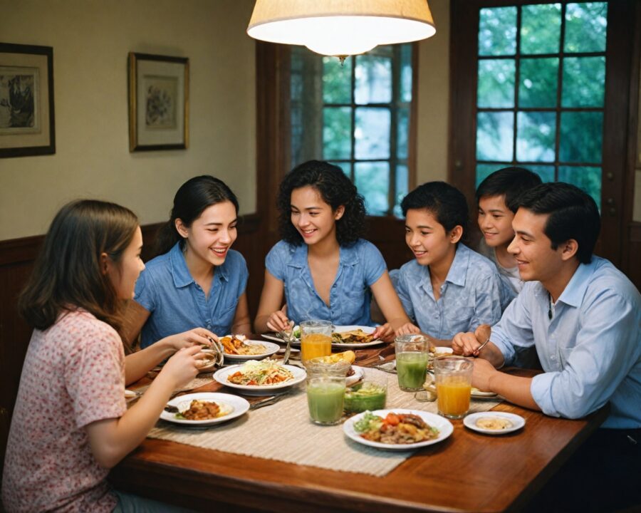 A importância das refeições em família no desenvolvimento infantil