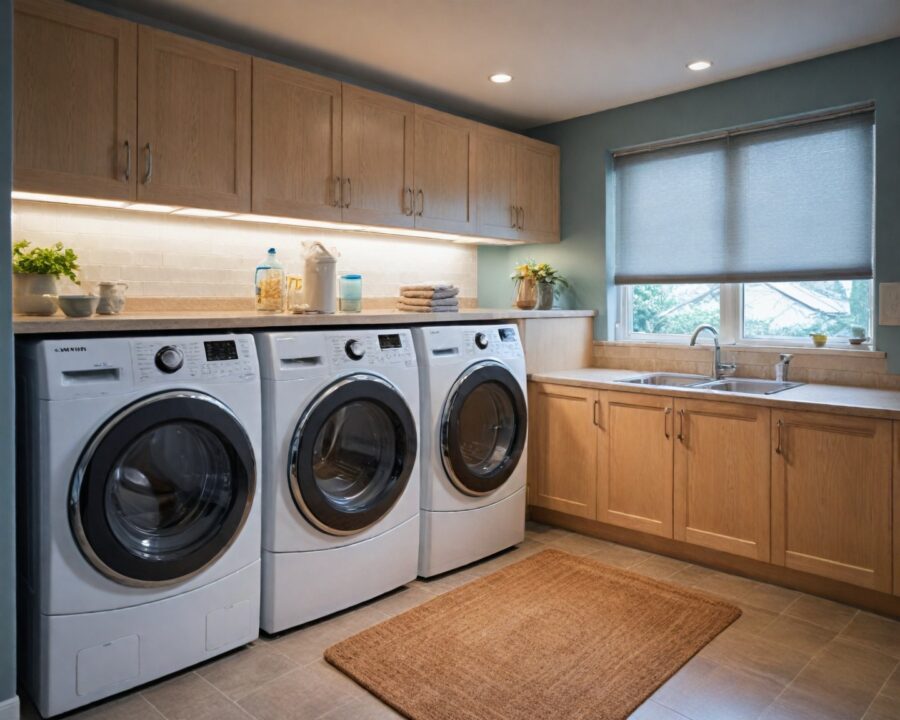 Como montar uma lavanderia eficiente em espaços pequenos