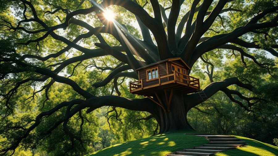 Casa na árvore: como construir a sua com segurança