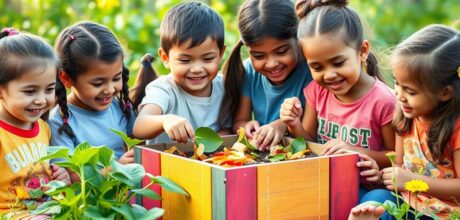 Como Ensinar Compostagem para Crianças de Forma Divertida