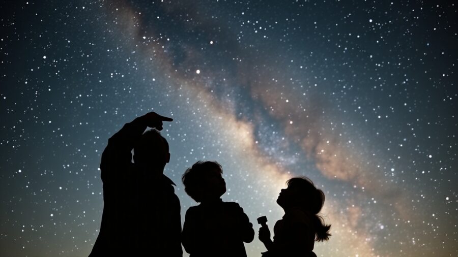 Observar Estrelas com Filhos: Guia Completo para Pais