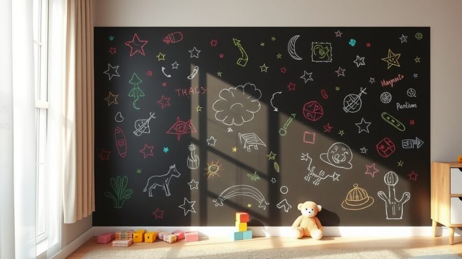 Parede Lousa Quarto Infantil: Criatividade sem Limites