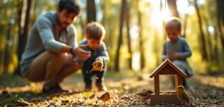 Passarinho Alimentar com Filhos: Dicas e Curiosidades