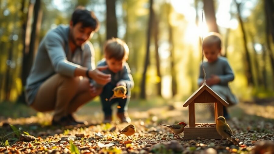 Passarinho Alimentar com Filhos: Dicas e Curiosidades