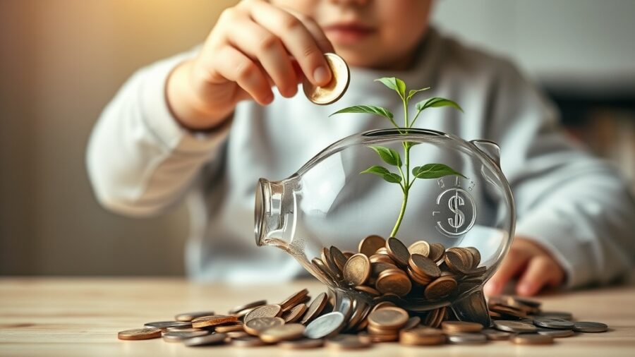 Poupança: Como Ensinar para Crianças de Forma Eficaz