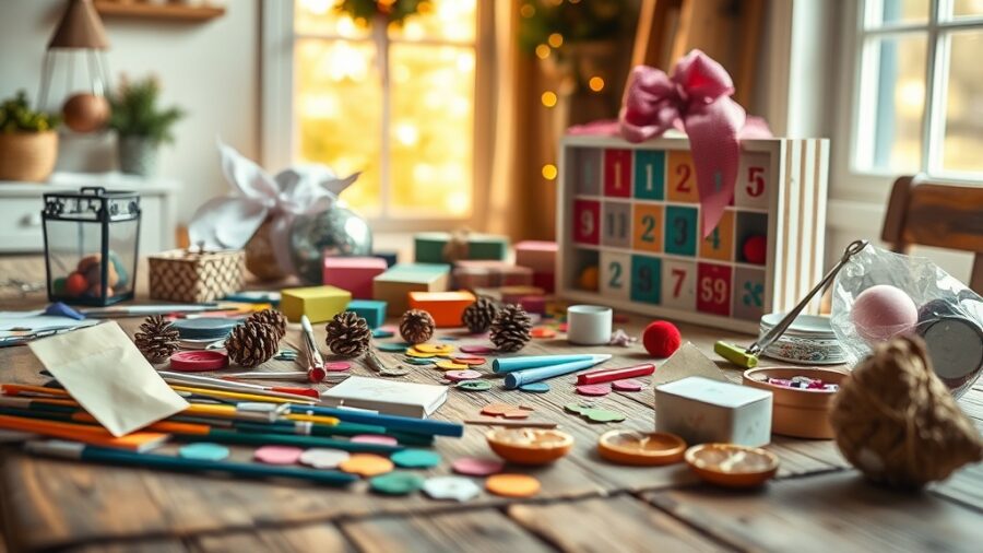Calendário de Advento: Criatividade para Crianças
