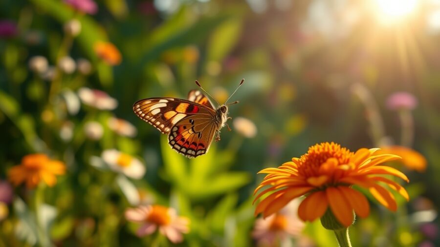 Como Atrair Borboletas para Seu Jardim em Casa