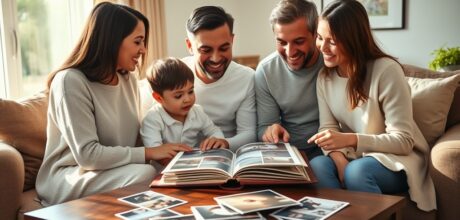 Como Criar um Álbum de Fotos em Família Incrível