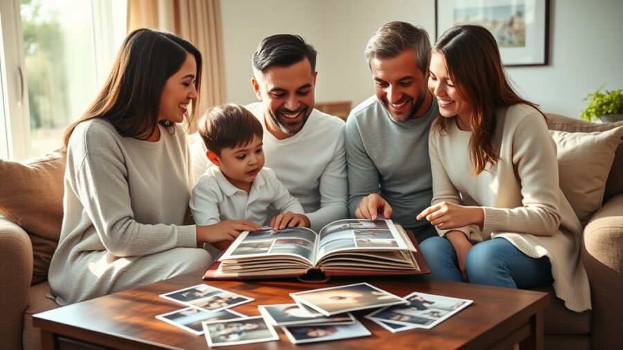 Como Criar um Álbum de Fotos em Família Incrível