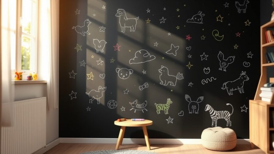 Parede Lousa Quarto Infantil: Criatividade e Funcionalidade