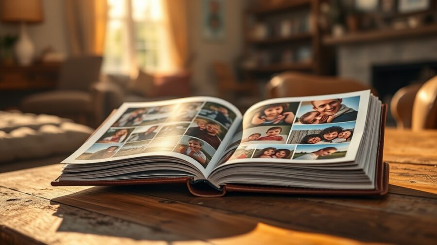 Como Criar um Álbum de Fotos de Família Incrível