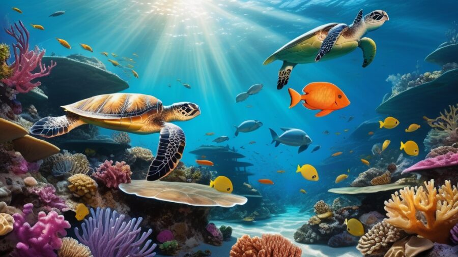 Oceano: Ensinar para Crianças de Forma Divertida